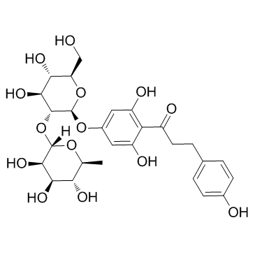 Naringin dihydrochalcone Structure