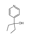 4-(α,α-diethylmethanol)pyridine Structure