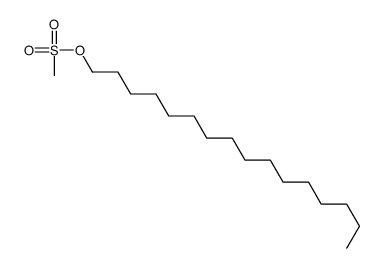 HEXADECYL METHANESULFONATE) Structure