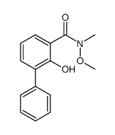 2-羟基-N-甲氧基-N-甲基-[1,1'-联苯]-3-甲酰胺图片