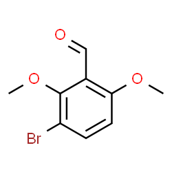 3-Bromo-2,6-dimethoxybenzaldehyde Structure