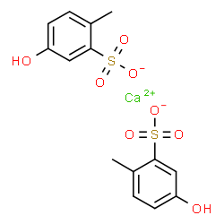 calcium bis(hydroxytoluenesulphonate) structure