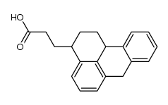 3-(2,3,7,11b-tetrahydro-1H-benz[de]anthracen-3-yl)-propionic acid Structure