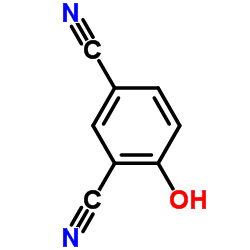 4-Hydroxyisophthalonitrile Structure