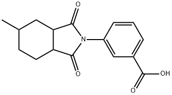 3-(1,3-二氧代-5-甲基-3A,4,5,6,7,7A-六氢异吲哚-2-基)苯甲酸图片