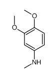 3,4-Dimethoxy-N-methylaniline Structure