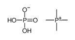 dihydrogen phosphate,tetramethylphosphanium Structure