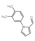 1-(3,4-dimethylphenyl)-1h-pyrrole-2-carbaldehyde Structure