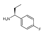 (1S)-1-(4-FLUOROPHENYL)PROPYLAMINE Structure