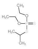 diethoxy-propan-2-ylsulfanyl-sulfanylidene-phosphorane structure