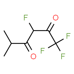 2,4-Hexanedione,1,1,1,3-tetrafluoro-5-methyl-(9CI)结构式