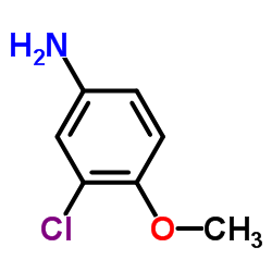 3-chloro-p-anisidine Structure