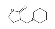 3-(piperidin-1-ylmethyl)oxolan-2-one结构式