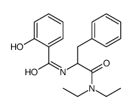 N-[1-(diethylamino)-1-oxo-3-phenylpropan-2-yl]-2-hydroxybenzamide Structure