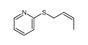 2-but-2-enylsulfanylpyridine Structure