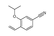 Benzonitrile, 4-ethenyl-3-(1-methylethoxy)- (9CI)结构式