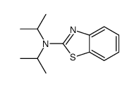 N,N-di(propan-2-yl)-1,3-benzothiazol-2-amine结构式