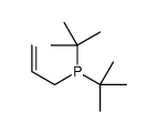 ditert-butyl(prop-2-enyl)phosphane Structure