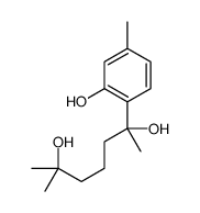 2-(2-hydroxy-4-methylphenyl)-6-methylheptane-2,6-diol Structure