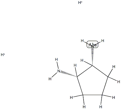 1,2-Cyclopentanediamine,conjugatediacid,(1R,2S)-rel-(9CI) picture