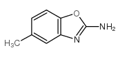 5-Methyl-benzooxazol-2-ylamine Structure