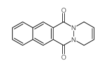 Benzo[g]pyridazino[1,2-b]phthalazine-6,13-dione, 1,4-dihydro-结构式