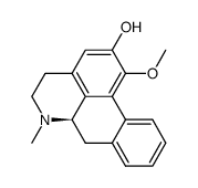 (-)-N-methylasimilobine Structure