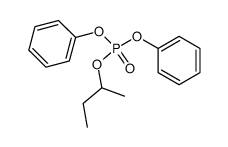 2-butyl diphenyl phosphate Structure