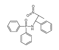 (1S)-N-diphenylphosphoryl-2-nitro-1-phenylpropan-1-amine结构式