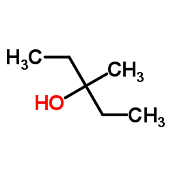 3-Methyl-3-pentanol Structure