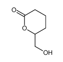 6-(hydroxymethyl)oxan-2-one结构式