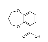 2H-1,5-Benzodioxepin-6-carboxylicacid,3,4-dihydro-9-methyl-(9CI) picture