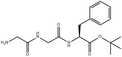 L-Phenylalanine, glycylglycyl-, 1,1-dimethylethyl ester (9CI) structure