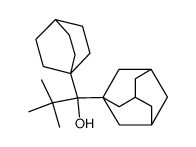 1-(adamantan-1-yl)-1-(bicyclo[2.2.2]octan-1-yl)-2,2-dimethylpropan-1-ol结构式