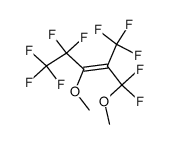 1,3-Dimethoxy-2-(trifluoromethyl)-1,1,4,4,5,5,5-heptafluoro-2-pentene结构式