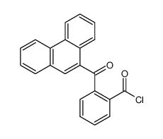 2-(phenanthrene-9-carbonyl)-benzoyl chloride Structure