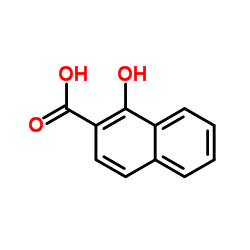 1-羟基-2-萘甲酸结构式