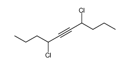 4,7-dichloro-dec-5-yne Structure