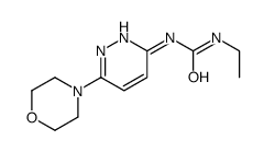 1-ethyl-3-(6-morpholin-4-ylpyridazin-3-yl)urea Structure