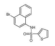 N-(4-bromonaphthalen-1-yl)thiophene-2-sulfonamide Structure