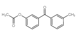 3-ACETOXY-3'-METHYLBENZOPHENONE结构式