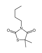 3-butyl-5,5-dimethyl-1,3-thiazolidine-2,4-dione Structure