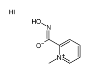 N-hydroxy-1-methylpyridin-1-ium-2-carboxamide,iodide结构式