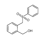 (2-((phenylsulfonyl)methyl)phenyl)methanol Structure