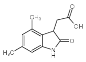 2-(4,6-dimethyl-2-oxo-1,3-dihydroindol-3-yl)acetic acid picture