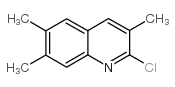 2-Chloro-3,6,7-trimethylquinoline结构式