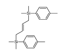 4-[dimethyl-(4-methylphenyl)silyl]but-2-enyl-dimethyl-(4-methylphenyl)silane Structure