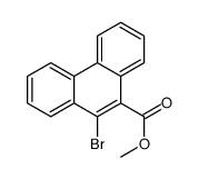 methyl 10-bromophenanthrene-9-carboxylate结构式