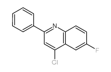 4-Chloro-6-fluoro-2-phenylquinoline结构式