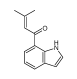 2,2-dimethylvinyl 7-indolyl ketone Structure